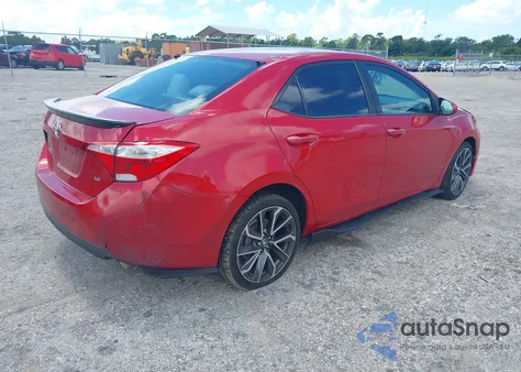 2016 Toyota Corolla Le from USA, damaged, VIN 2T1BURHEXGC648592